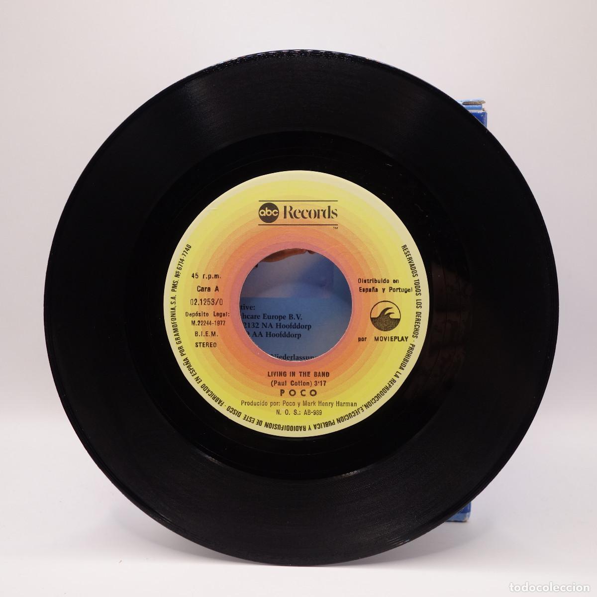 Discos de vinilo: POCO - LIVING IN THE BAND - Foto 5