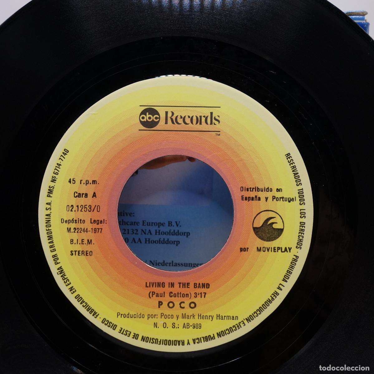 Discos de vinilo: POCO - LIVING IN THE BAND - Foto 6