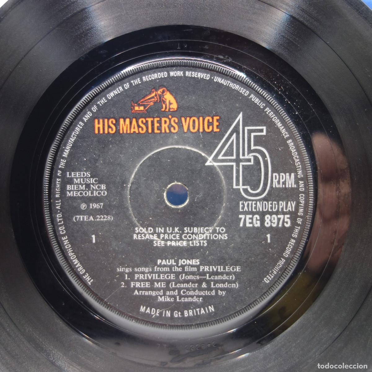 Discos de vinilo: PAUL JONES - PRIVILEGE - Foto 6