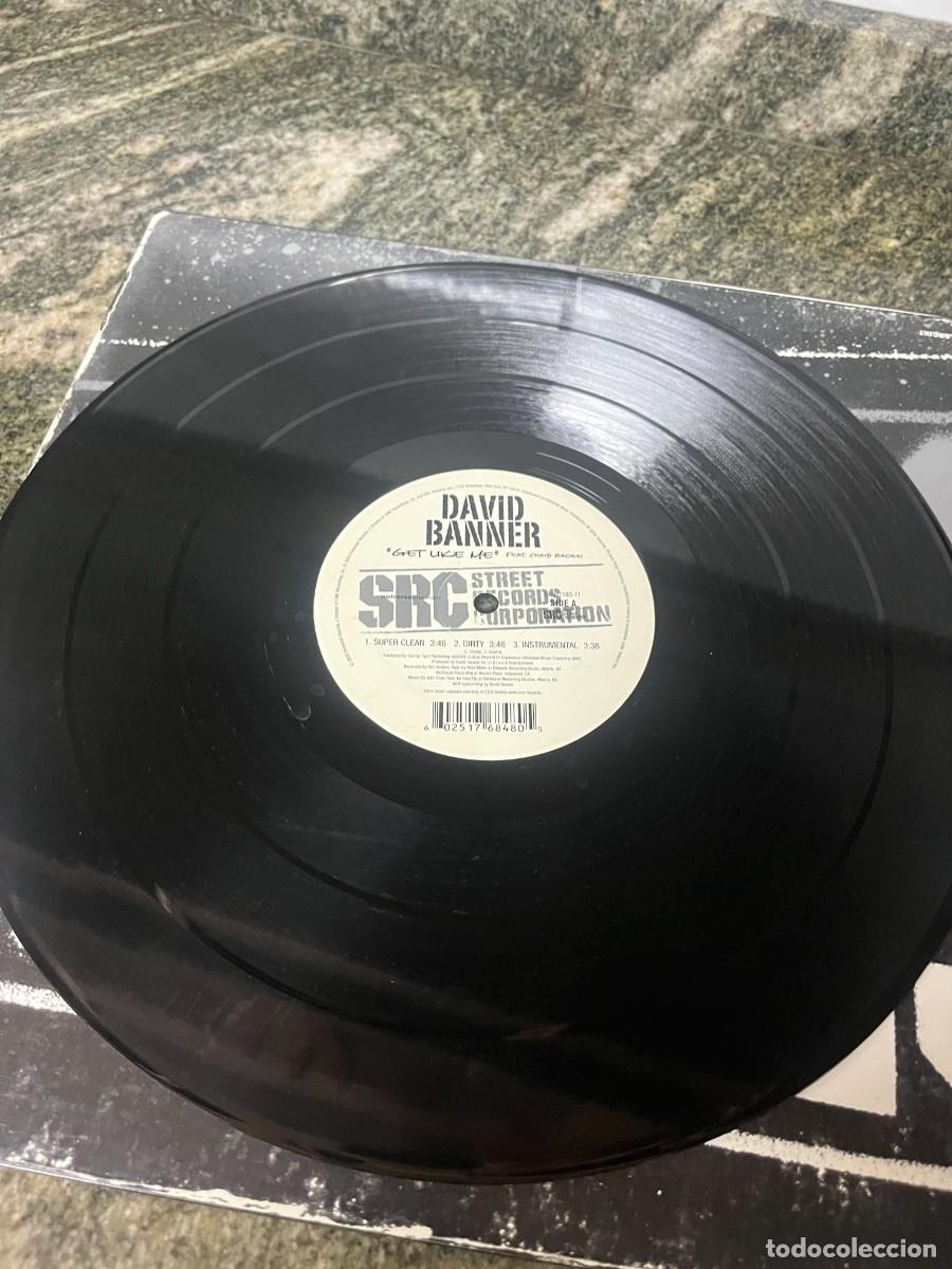 Discos de vinilo: David Banner Feat. Chris Brown Get Like Me - Foto 2