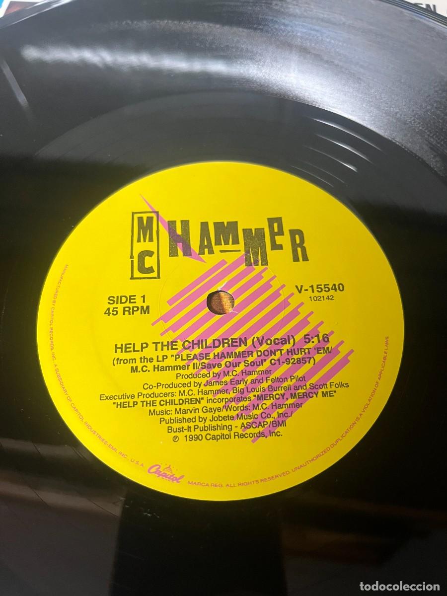 Discos de vinilo: MC Hammer Help The Children - Foto 4