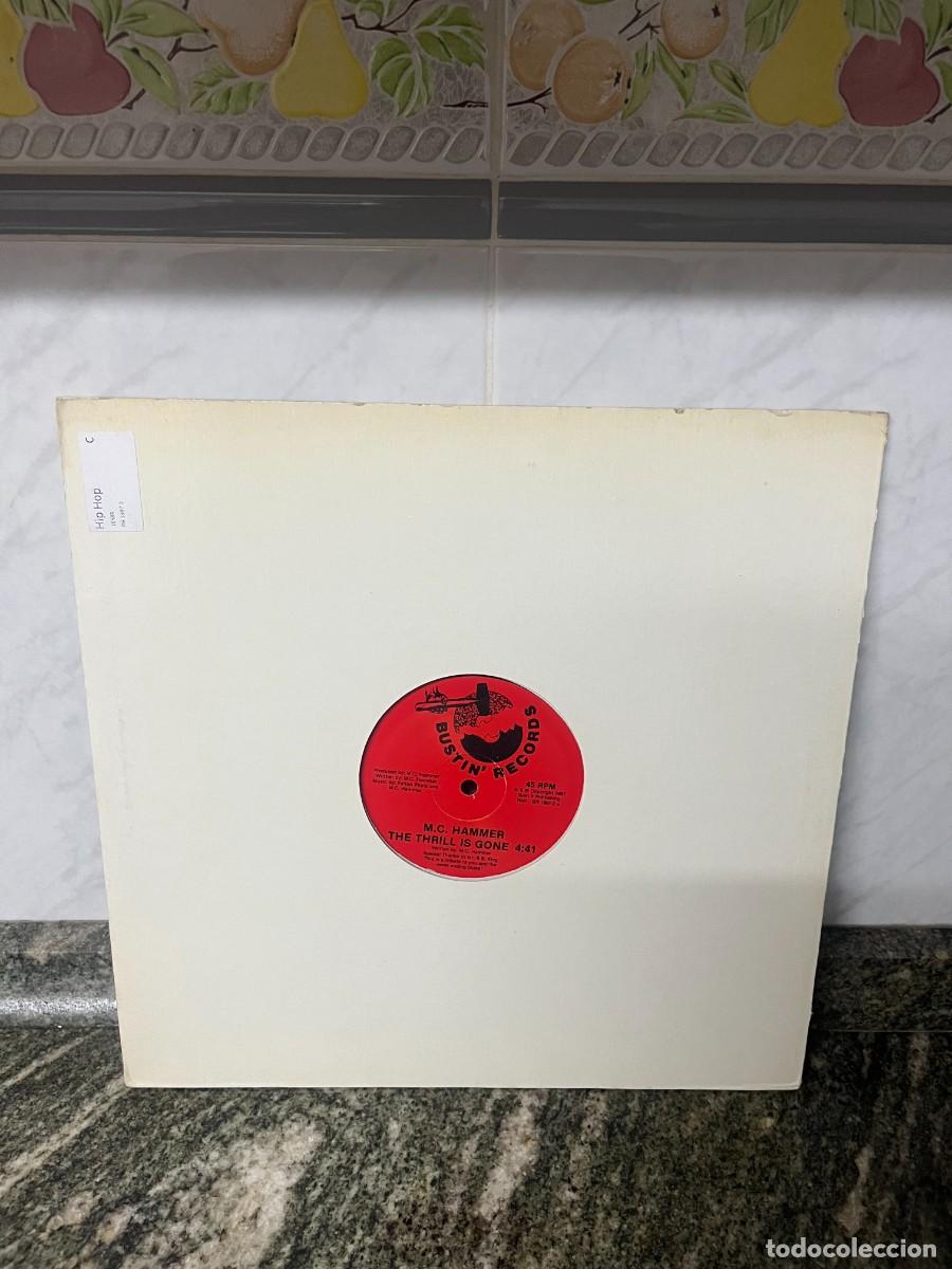 Discos de vinilo: M.C. Hammer The Thrill Is Gone - Foto 1