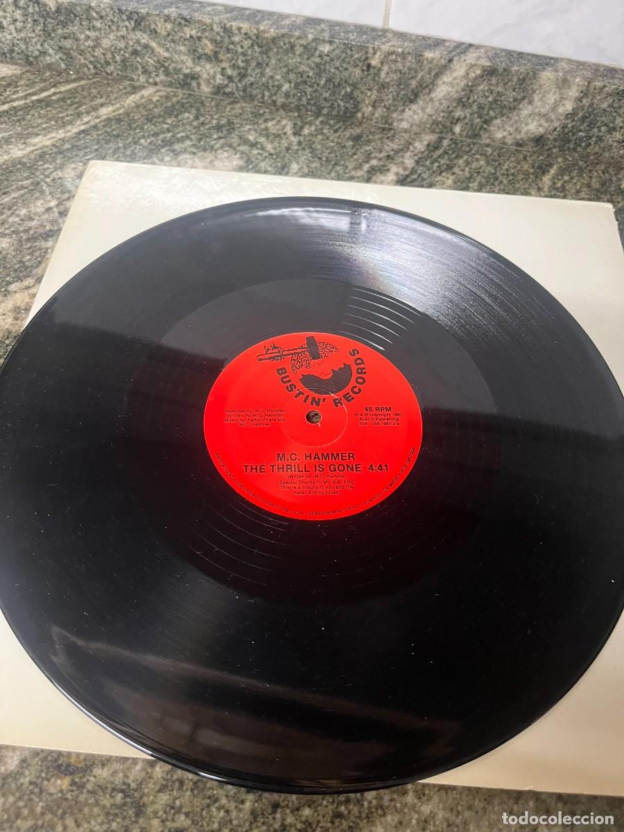 Discos de vinilo: M.C. Hammer The Thrill Is Gone - Foto 2