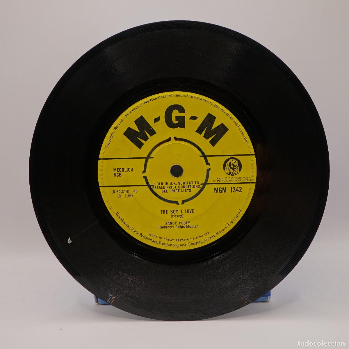 Discos de vinilo: SANDY POSEY - THE BOY I LOVE - Foto 1