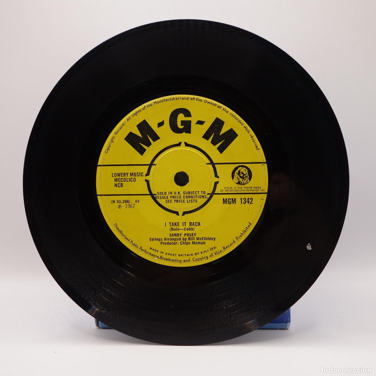 Discos de vinilo: SANDY POSEY - THE BOY I LOVE - Foto 4