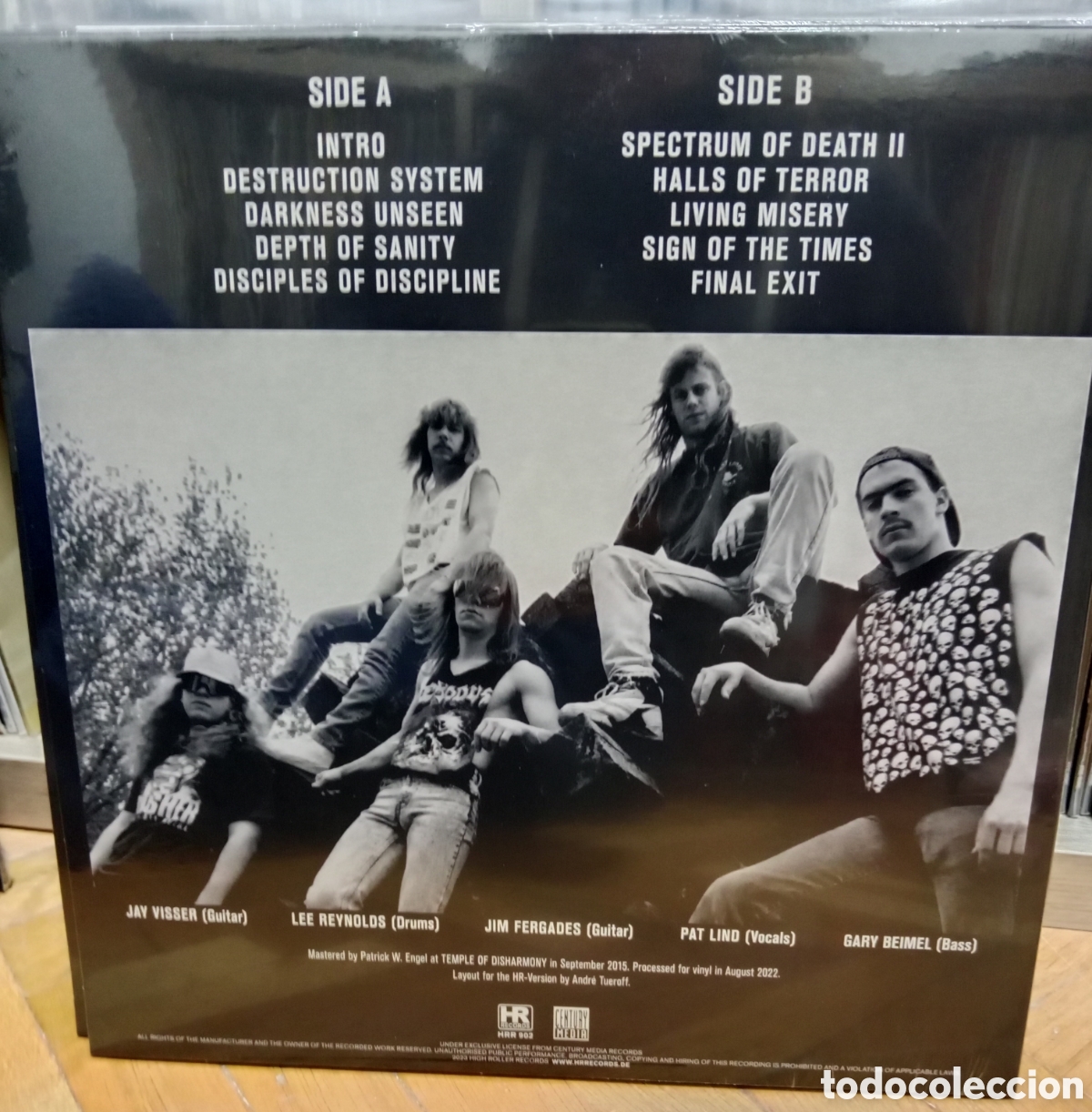 Discos de vinilo: M&oacute;rbid Saint - Destruction system Lp - Foto 2