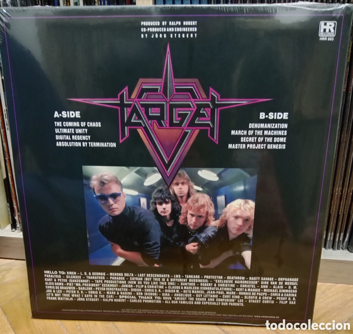 Discos de vinilo: Target - M&aacute;ster project G&eacute;nesis Lp - Foto 2