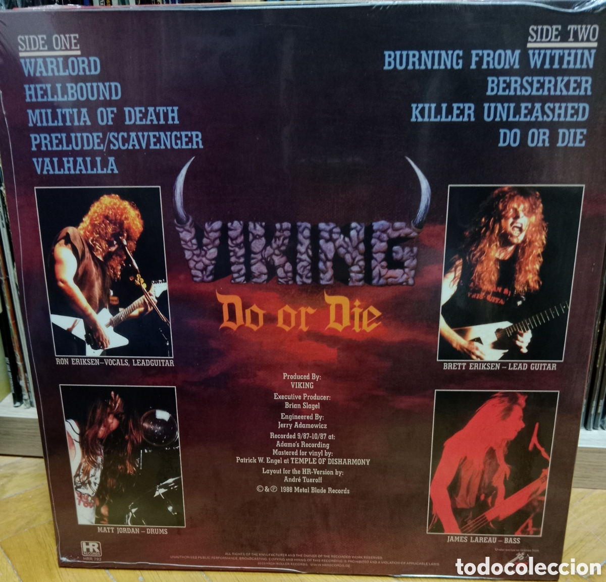 Discos de vinilo: Viking - Do or die Lp - Foto 2