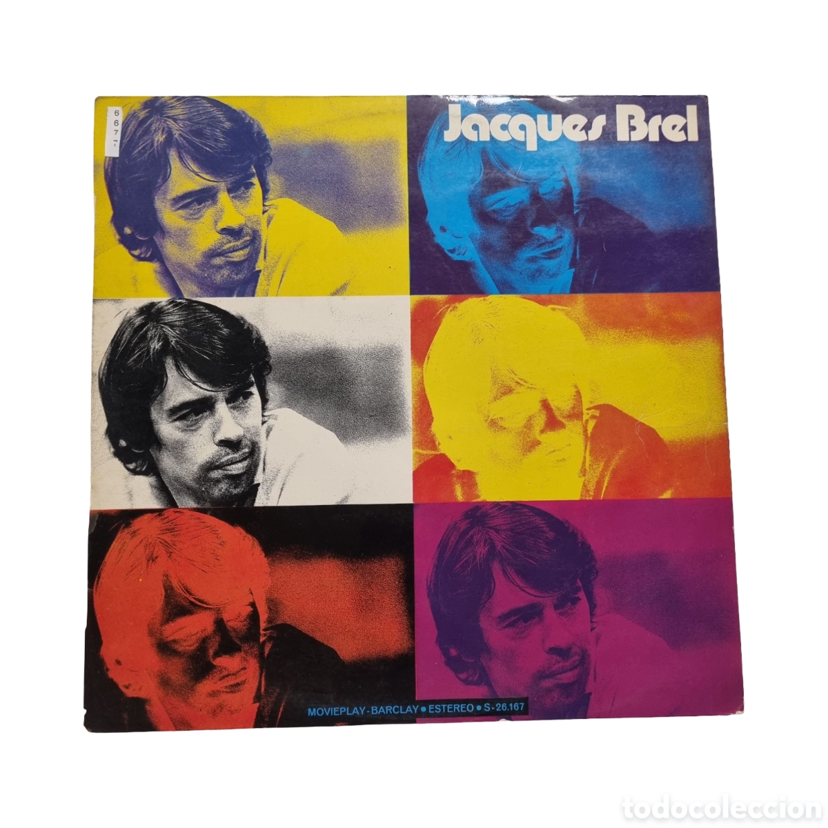 Discos de vinilo: VIN6677 jacques brel VINILO DE SEGUNDAMANO - Foto 1