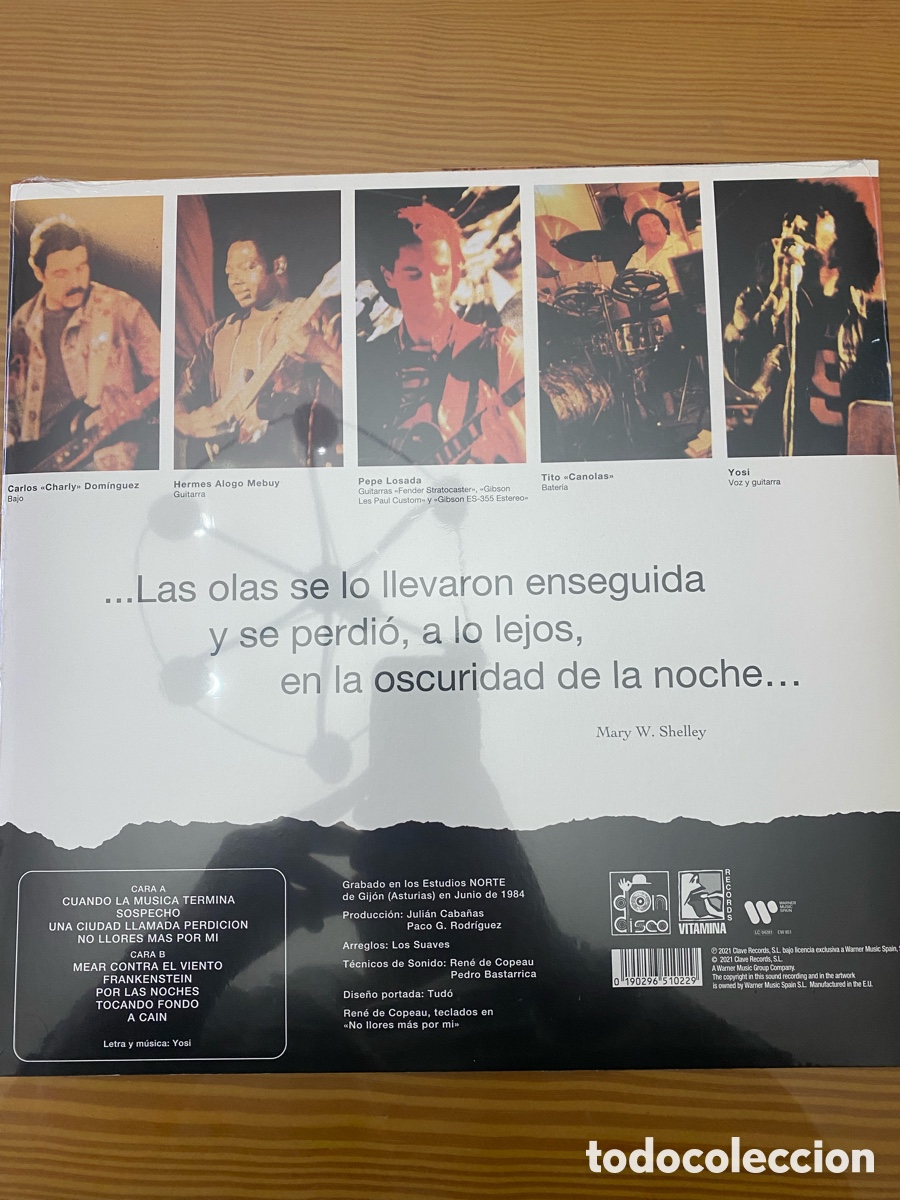 Discos de vinilo: Precintado!!! Disco de Vinilo (LP) Los Suaves &rdquo;Frankenstein&rdquo; - Foto 2