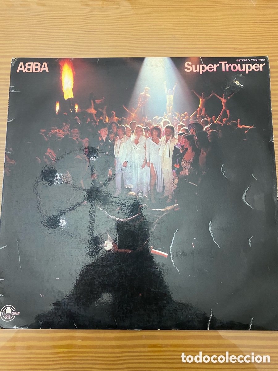 Discos de vinilo: Disco de Vinilo (LP) Abba &rdquo;Super trouper&rdquo; - Foto 1