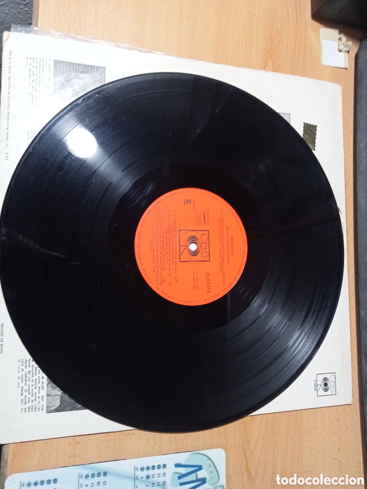 Discos de vinilo: Caravelli &ndash; Si Javais Des Millions (If I Were A Rich Man) - Foto 4