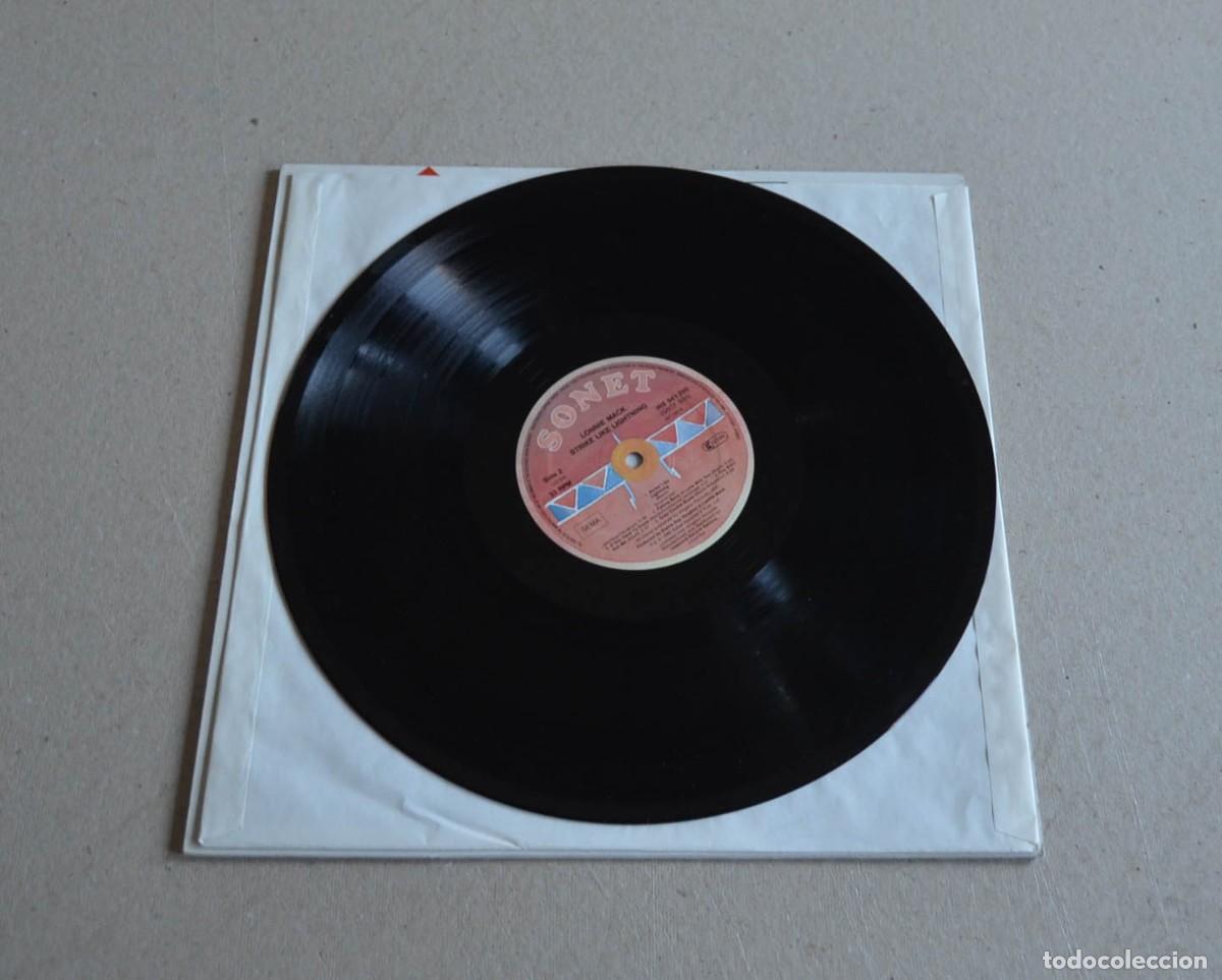 Discos de vinilo: LONNIE MACK - STRIKE LIKE LIGHTNING - Foto 3