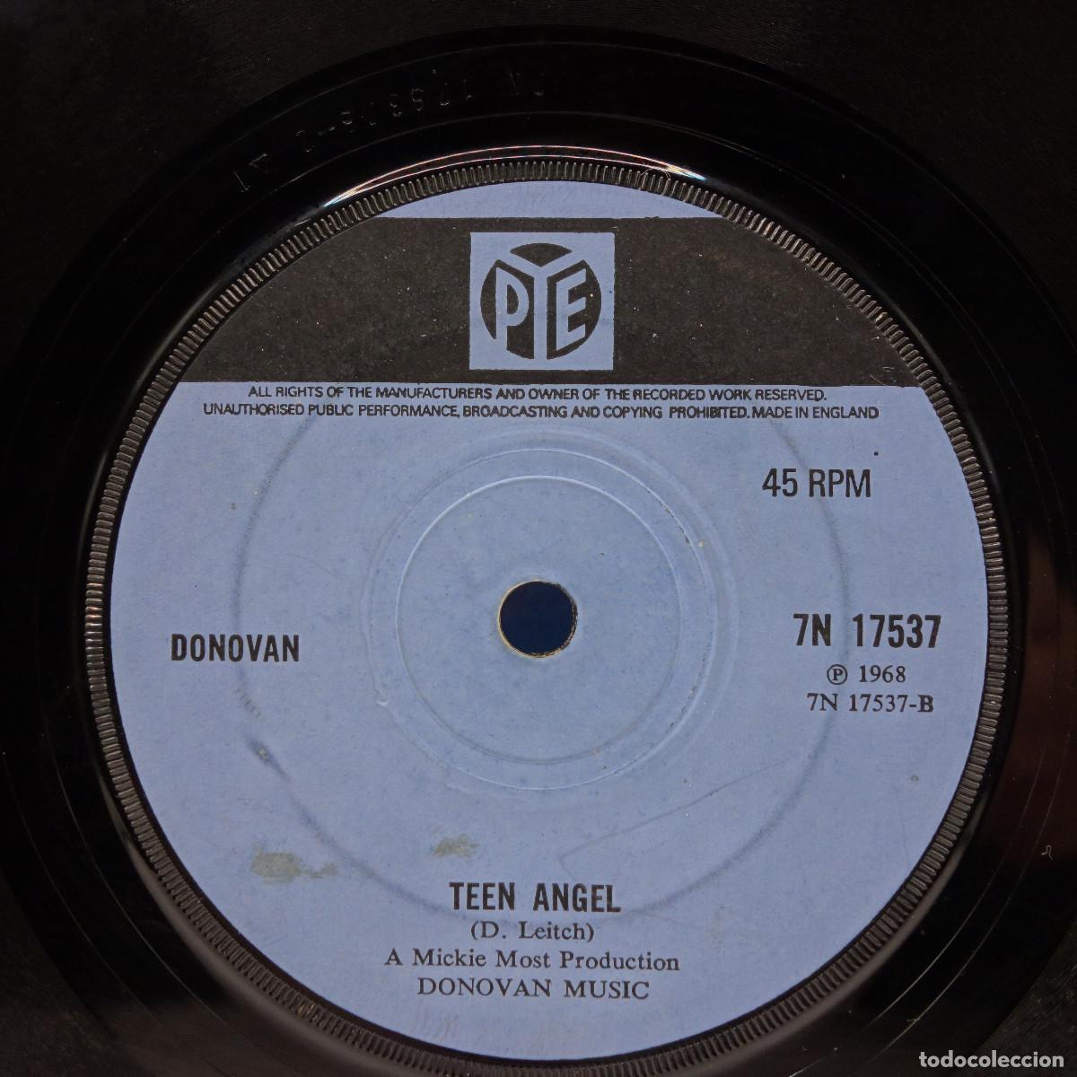 Discos de vinilo: DONOVAN - HURDY GURDY MAN - Foto 6