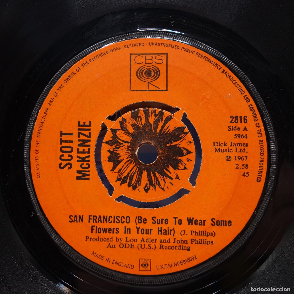 Discos de vinilo: SCOT MCKENZIE - SAN FRANCISCO - Foto 6