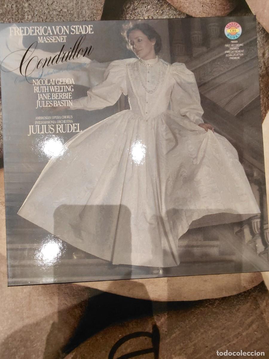 Discos de vinilo: Opera vinilo Cendrillon (Cenicienta) de Massenet - Foto 1