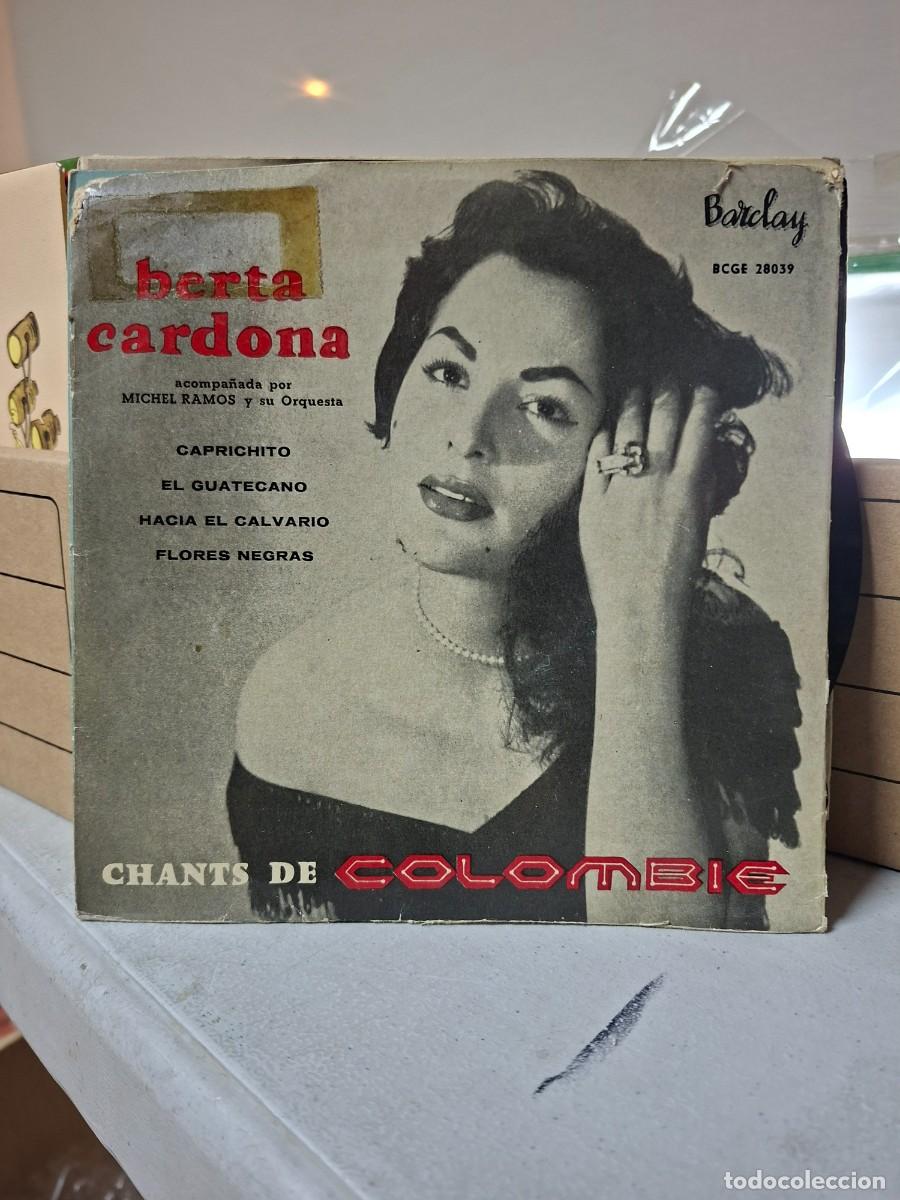 Discos de vinilo: BERTA CARDONA - CAPRICHITO - EP DE VINILO - C- 49 - Foto 1