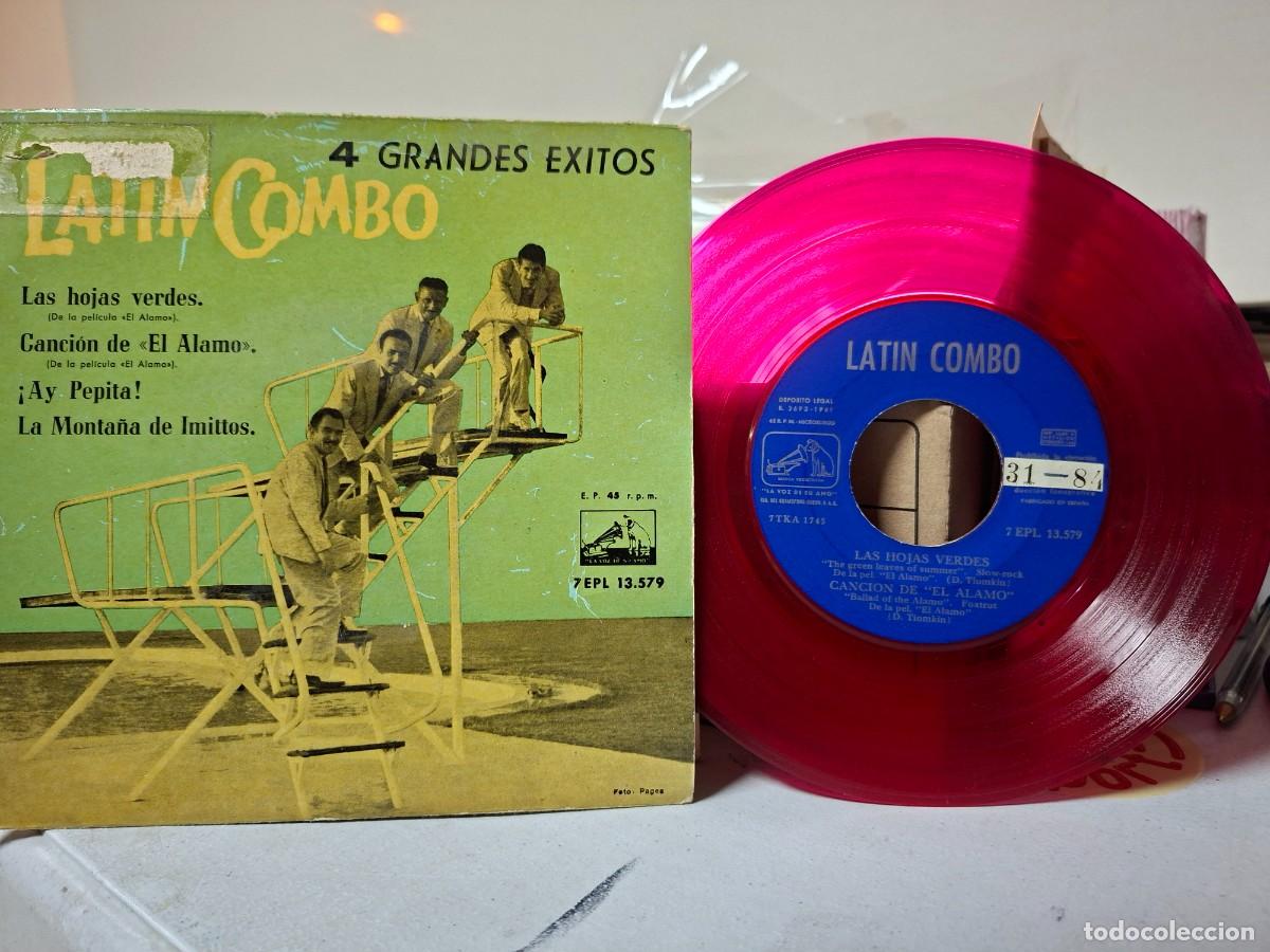 Discos de vinilo: LATIN COMBO - LAS HOJAS VERDES - EP DE VINILO - C- 49 - Foto 1