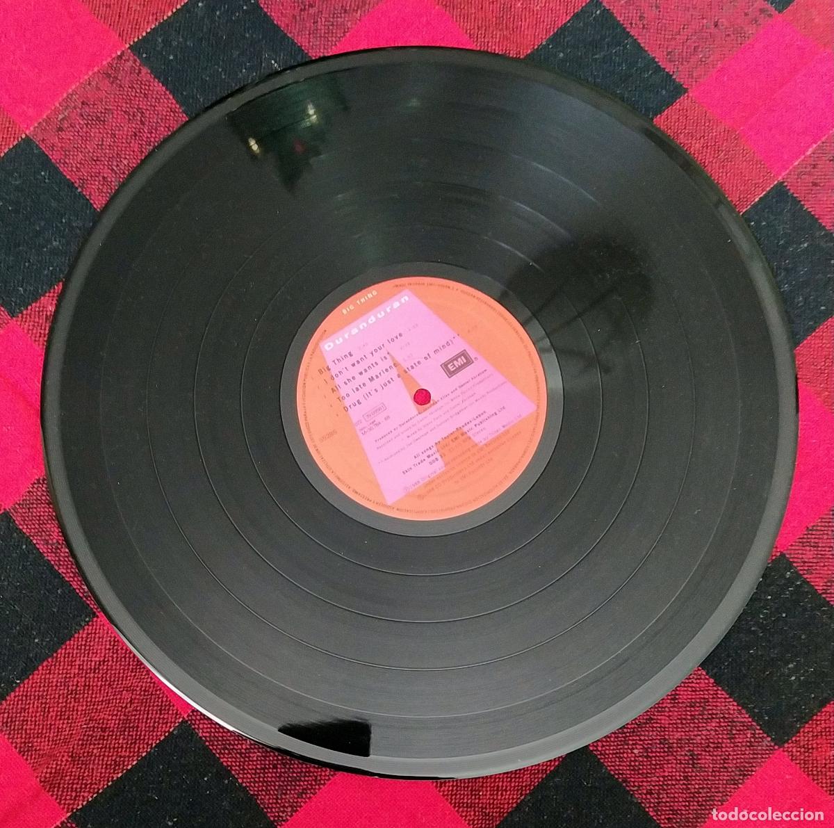 Discos de vinilo: LP original 1988 - Duran Duran - Big Thing - Foto 4