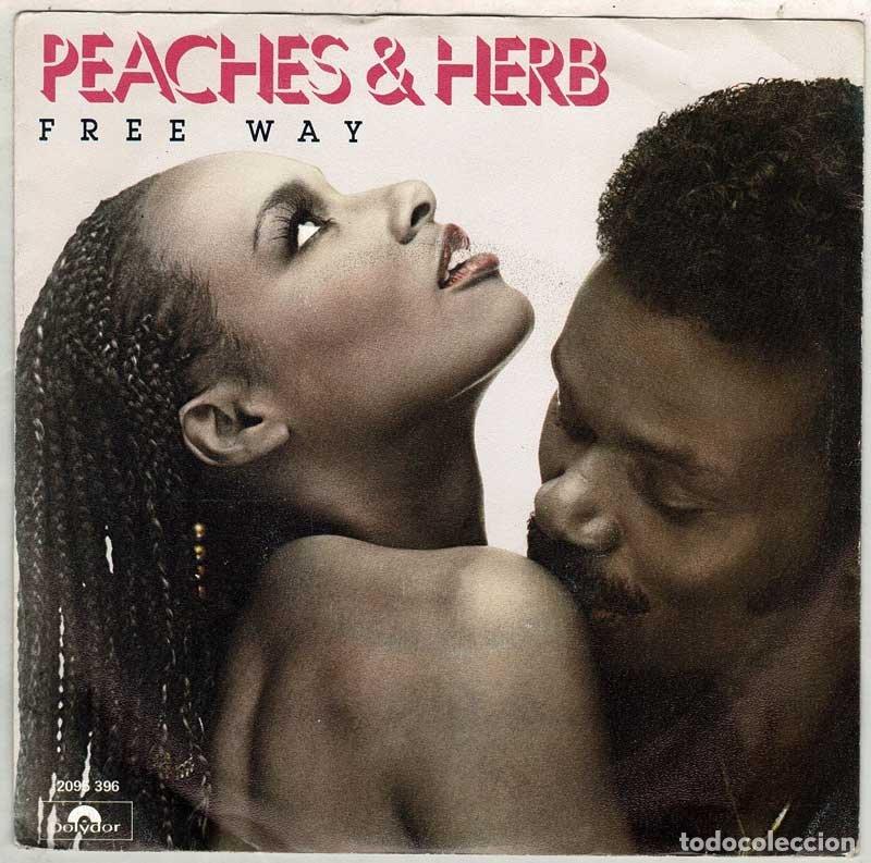 Discos de vinilo: Peaches & Herb - Freeway. Single - Foto 1