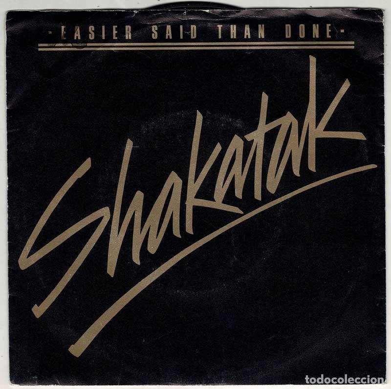 Discos de vinilo: Shakatak - Easier Said Than Done. Single - Foto 1