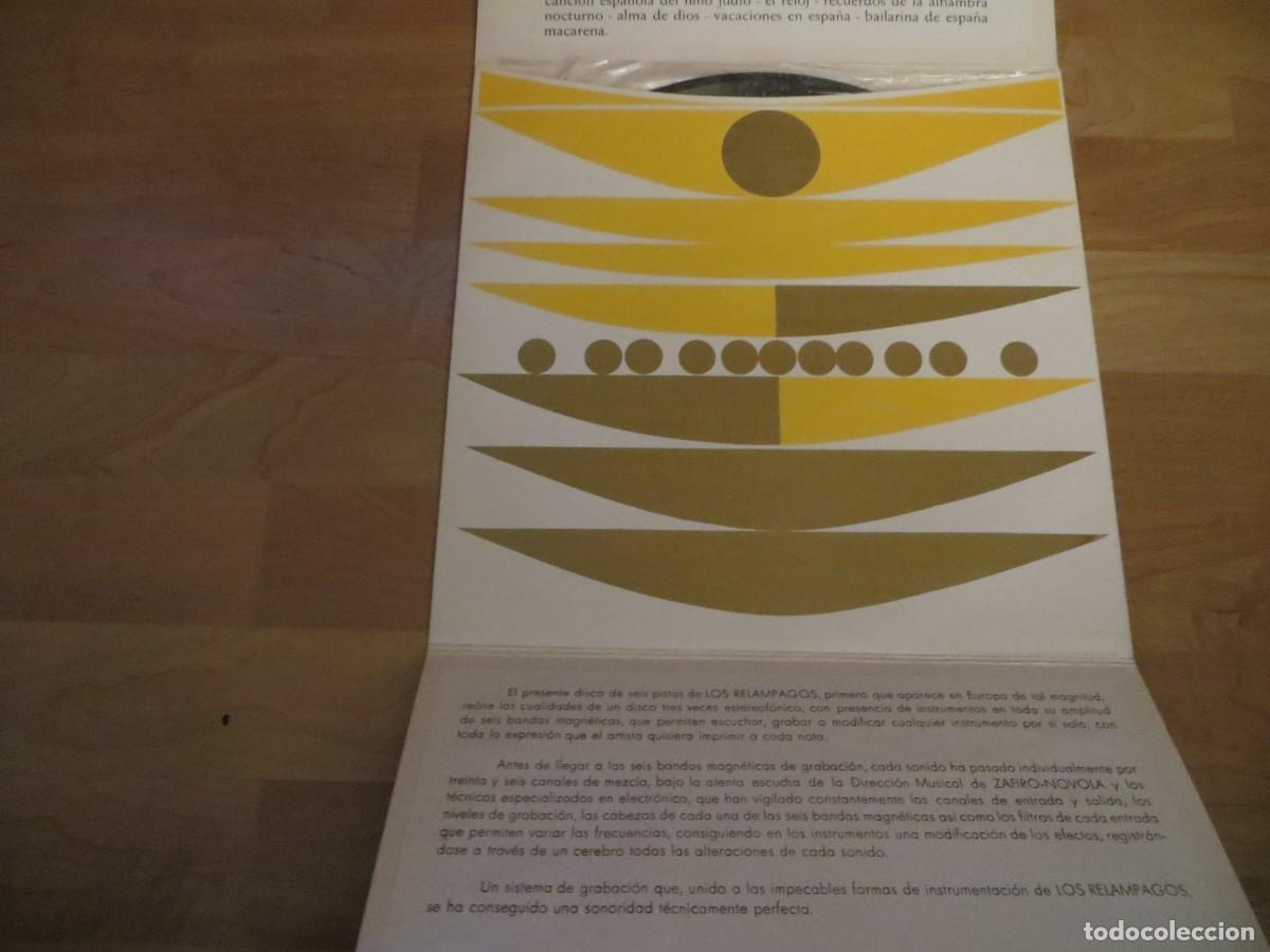 Discos de vinilo: Los Relampagos - Los Relampagos (LP, Album, Mono) IMPECABLE!!!! - Foto 3