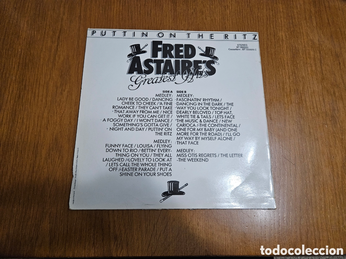 Discos de vinilo: Vinilo Fred Astaire lp hist&oacute;rico - Foto 1