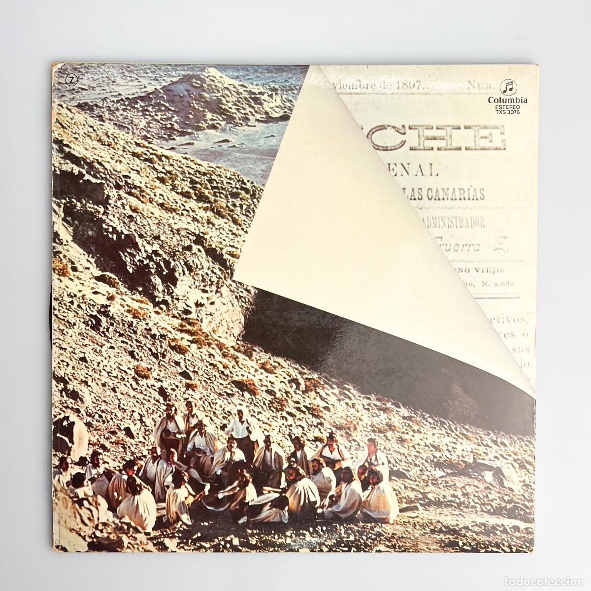 Discos de vinilo: LP, Gat. Los Sabande&ntilde;os. Guanche (G+/VG) - Foto 2