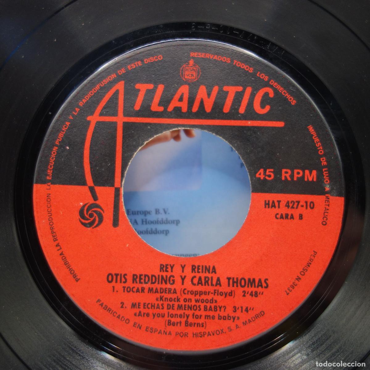 Discos de vinilo: OTIS REDDING Y CARLA THOMAS - VAGABUNDO - Foto 4