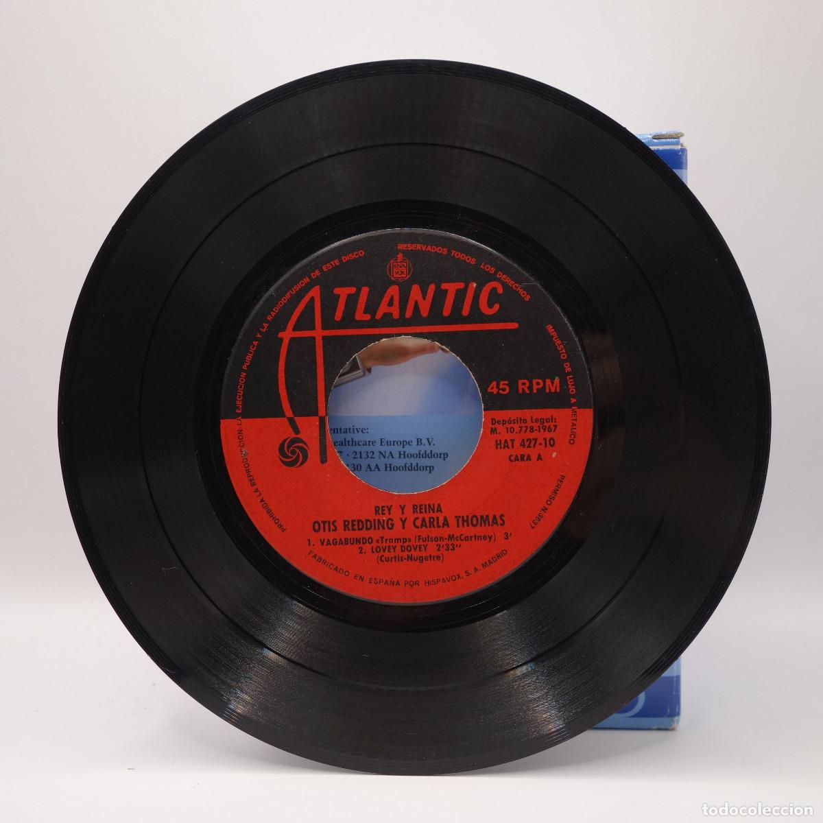 Discos de vinilo: OTIS REDDING Y CARLA THOMAS - VAGABUNDO - Foto 5