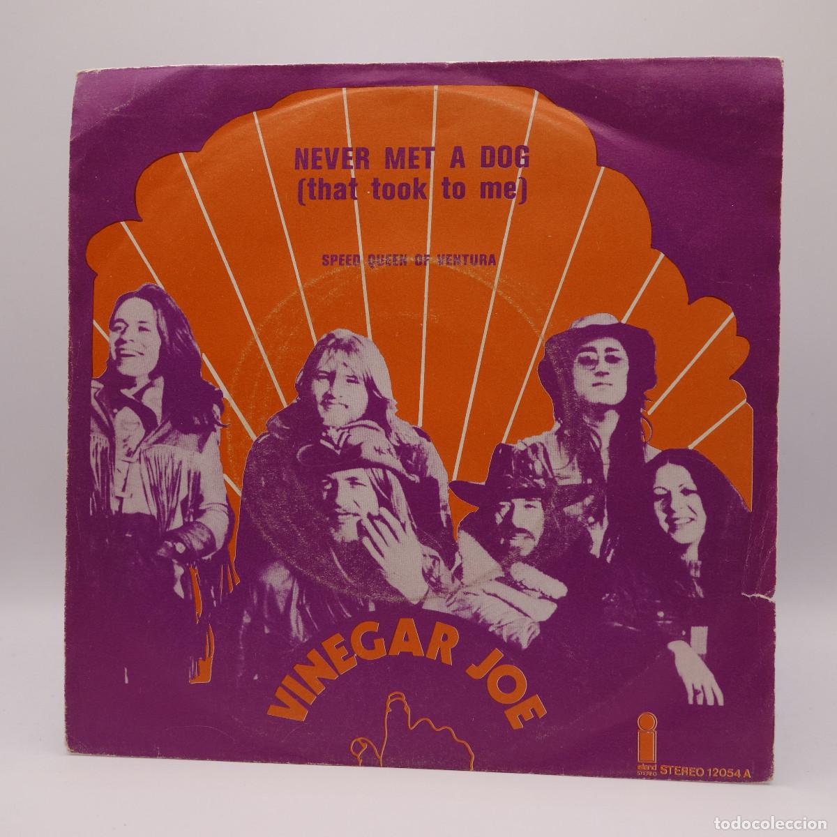 Discos de vinilo: VINEGAR JOE - NEVER MET A DOG - Foto 1