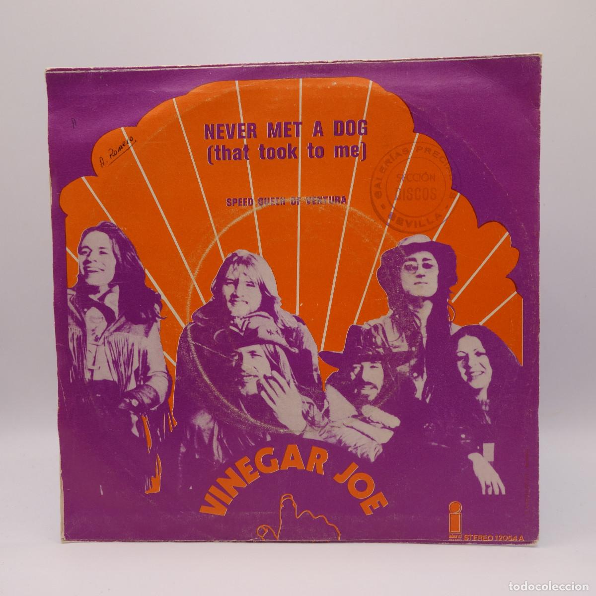 Discos de vinilo: VINEGAR JOE - NEVER MET A DOG - Foto 2