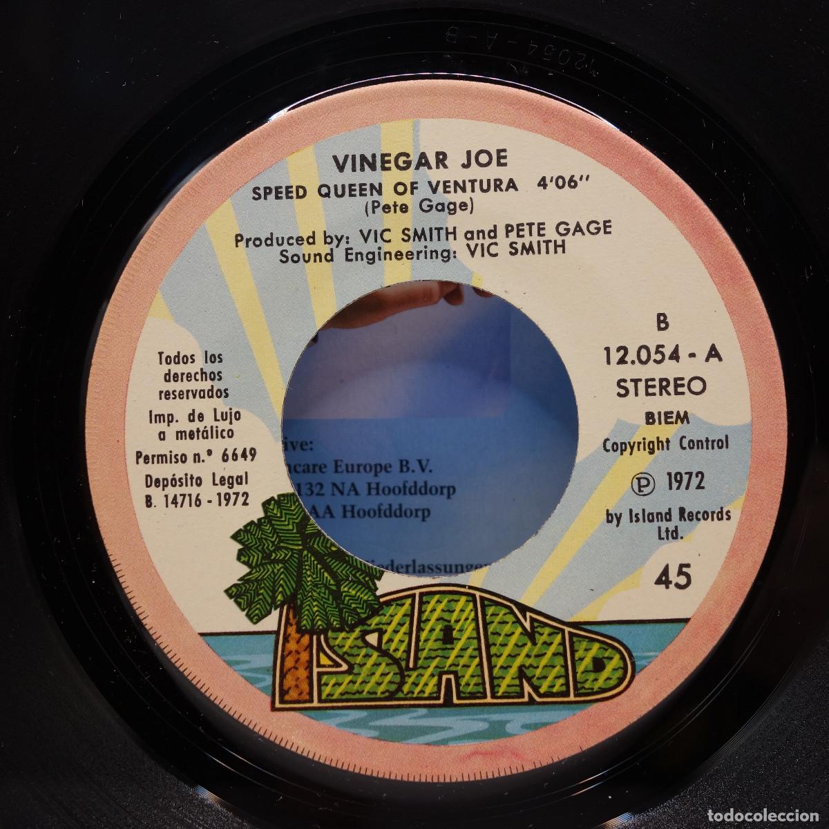 Discos de vinilo: VINEGAR JOE - NEVER MET A DOG - Foto 4