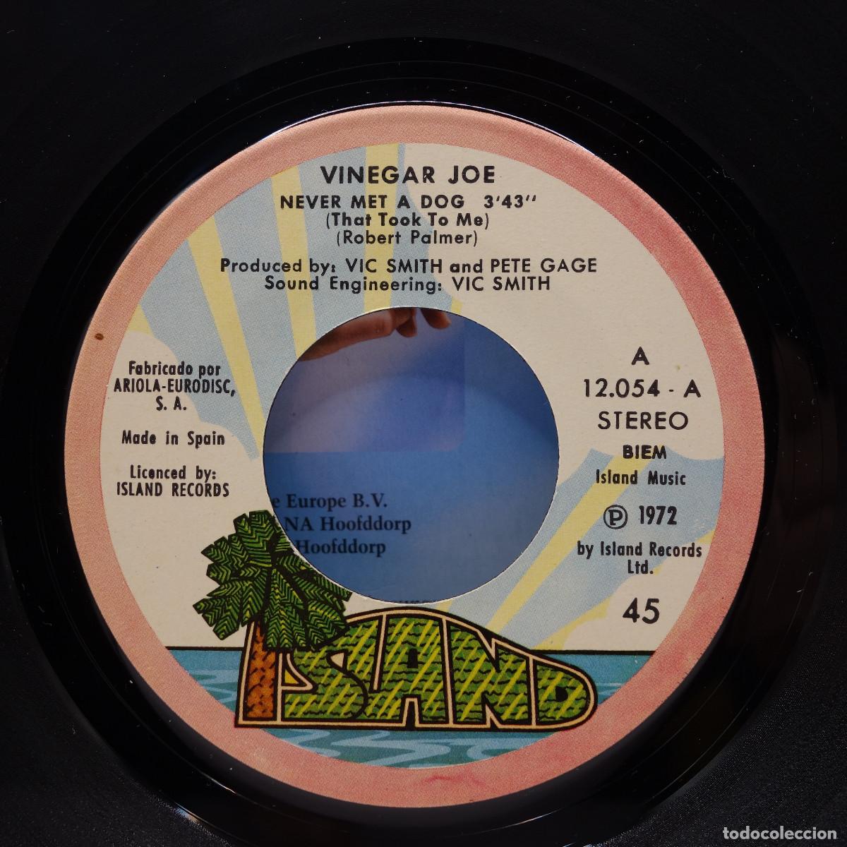Discos de vinilo: VINEGAR JOE - NEVER MET A DOG - Foto 6