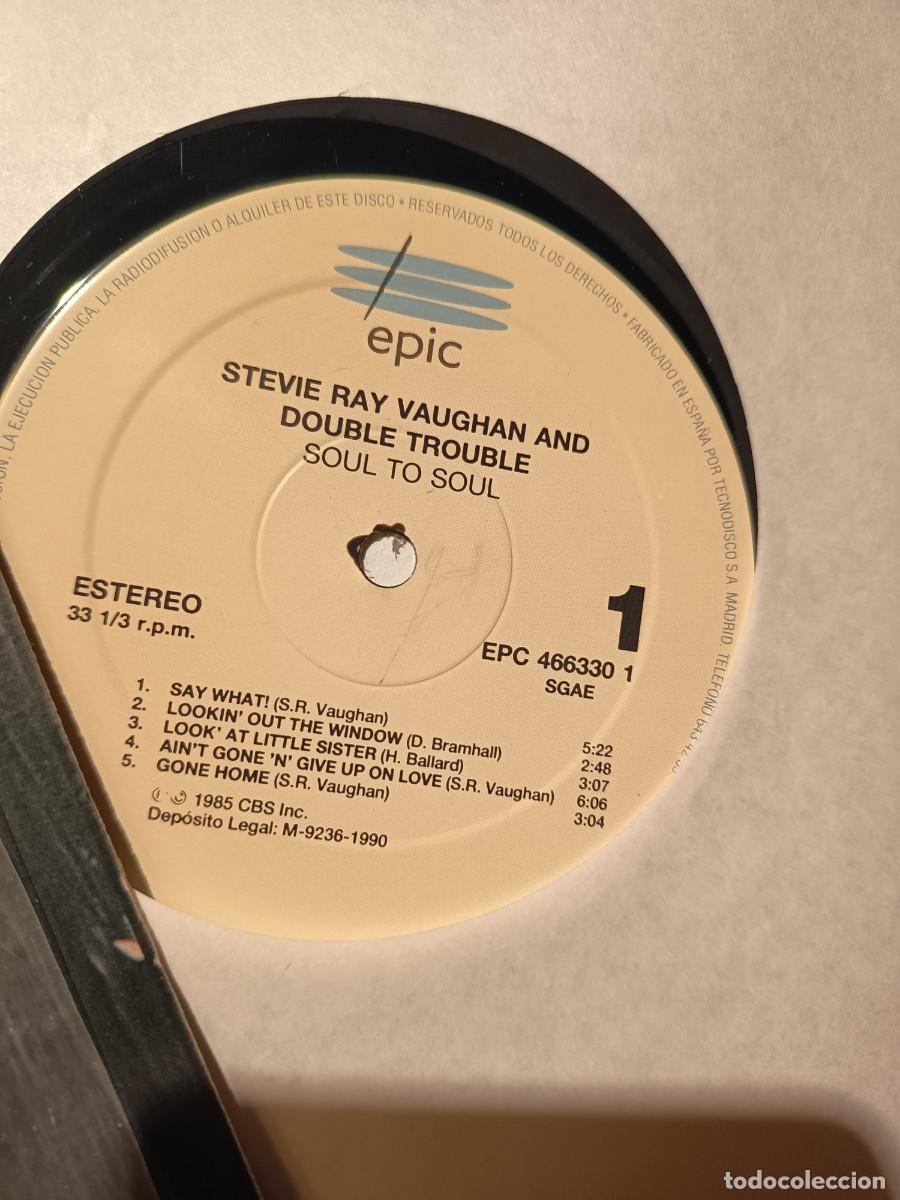 Discos de vinilo: LOTE 187, LP STEVIE RAY VAUGHAN - Foto 2