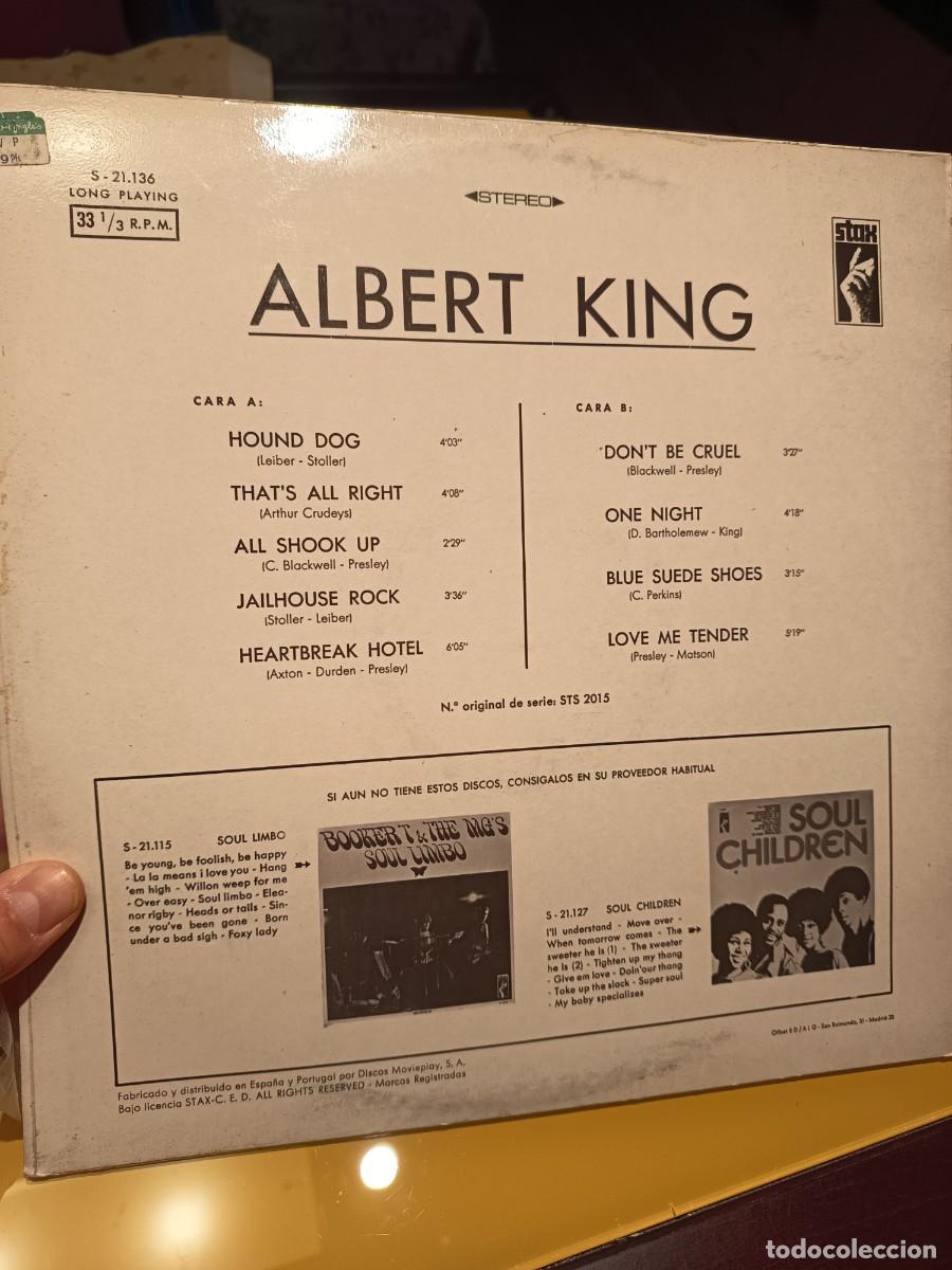 Discos de vinilo: LOTE 188, LP ALBERT KING,( 1969) - Foto 2