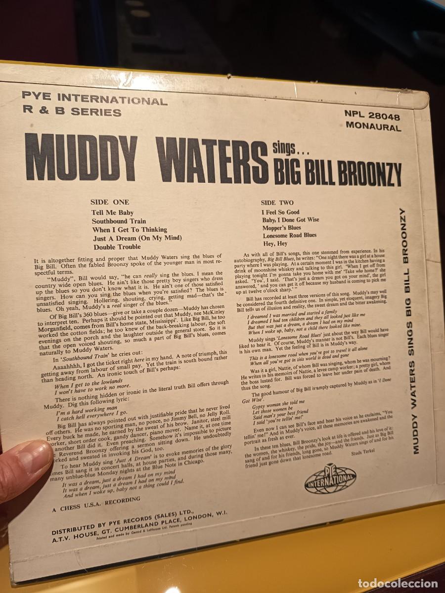 Discos de vinilo: LOTE 189, LP MUDDY WATERS,( 1964 UK) - Foto 2