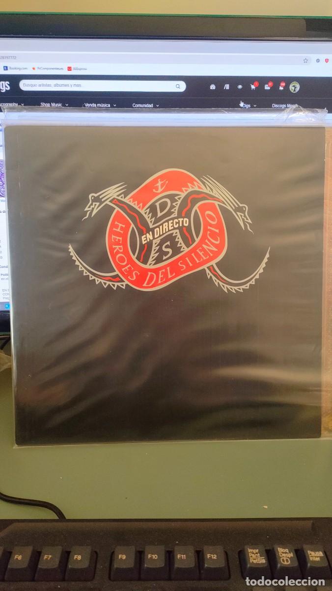 Discos de vinilo: H&eacute;roes del Silencio. En Directo - Foto 1