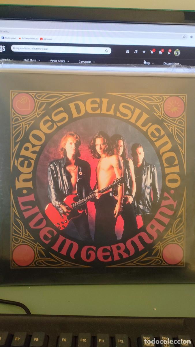 Discos de vinilo: H&eacute;roes del Silencio. Live in Germany - Foto 1