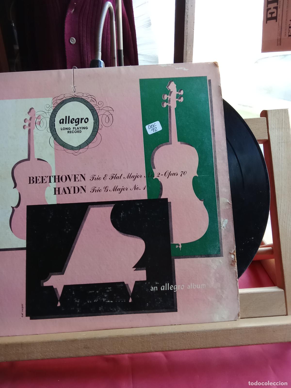 Discos de vinilo: Disco L.P. Beethoven Haydn Disc 92 - Foto 2