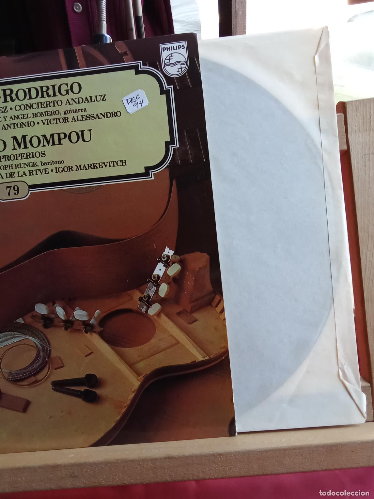 Discos de vinilo: L.P. Disco Joaquin Rodrigo Mompou Disc 94 - Foto 2