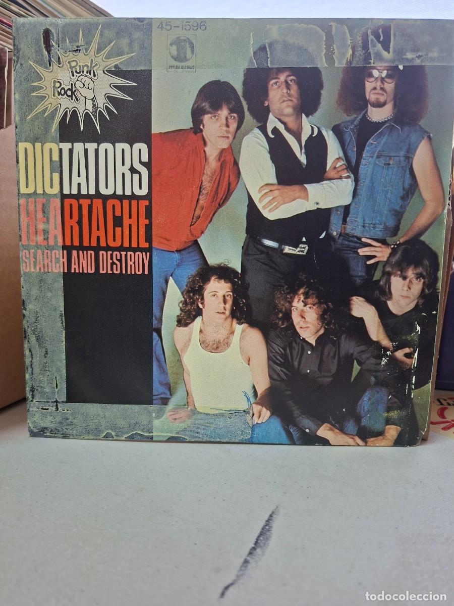 Discos de vinilo: THE DICTATORS - HEARTACHE - SINGLE DE VINILO - C- 49 - Foto 1
