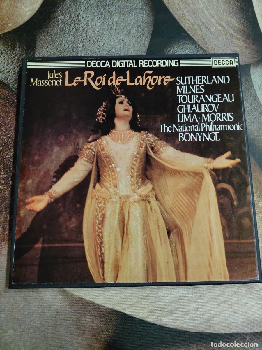 Discos de vinilo: Opera vinilo Le Roi de Lahore de Massenet - Foto 1