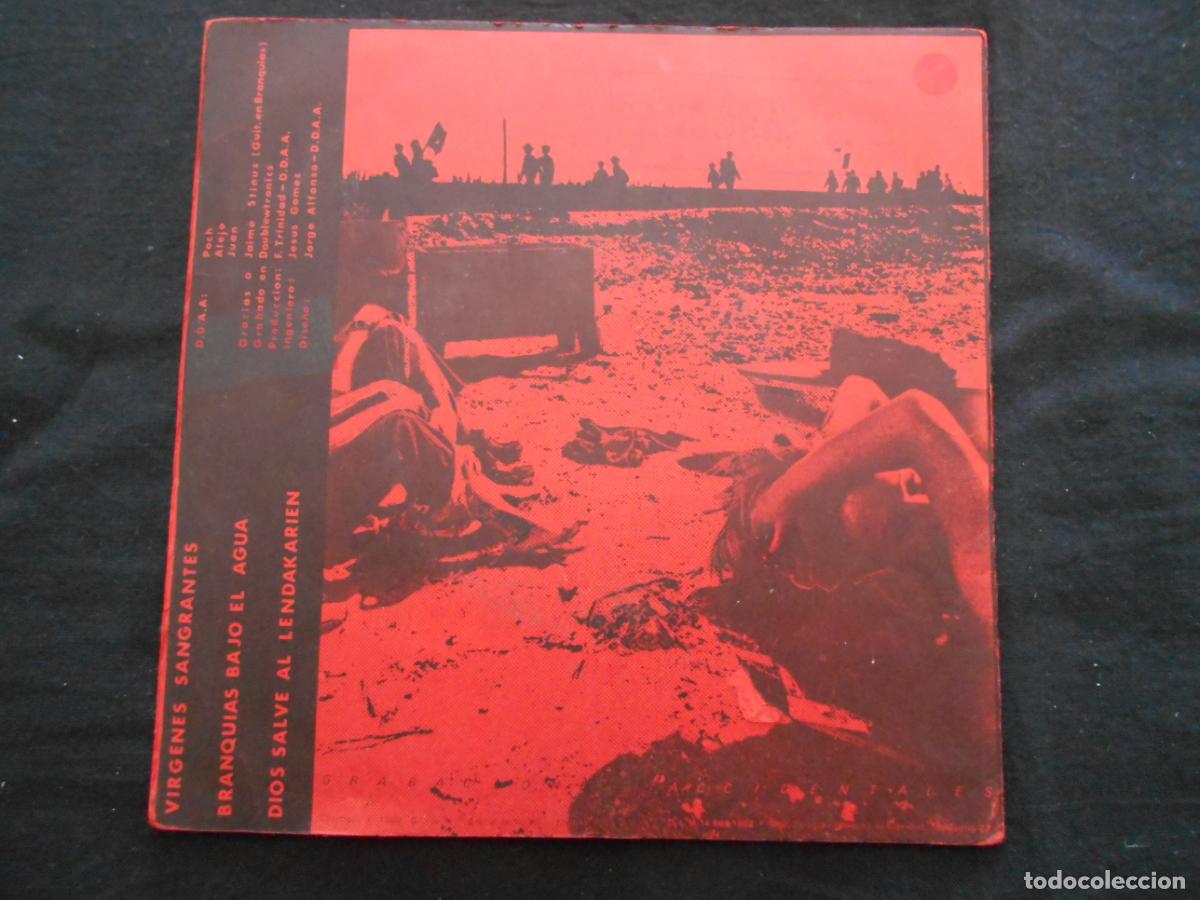 Discos de vinilo: DERRIBOS ARIAS // VIRGENES SANGRANTES // A&Ntilde;O 1982 - Foto 2
