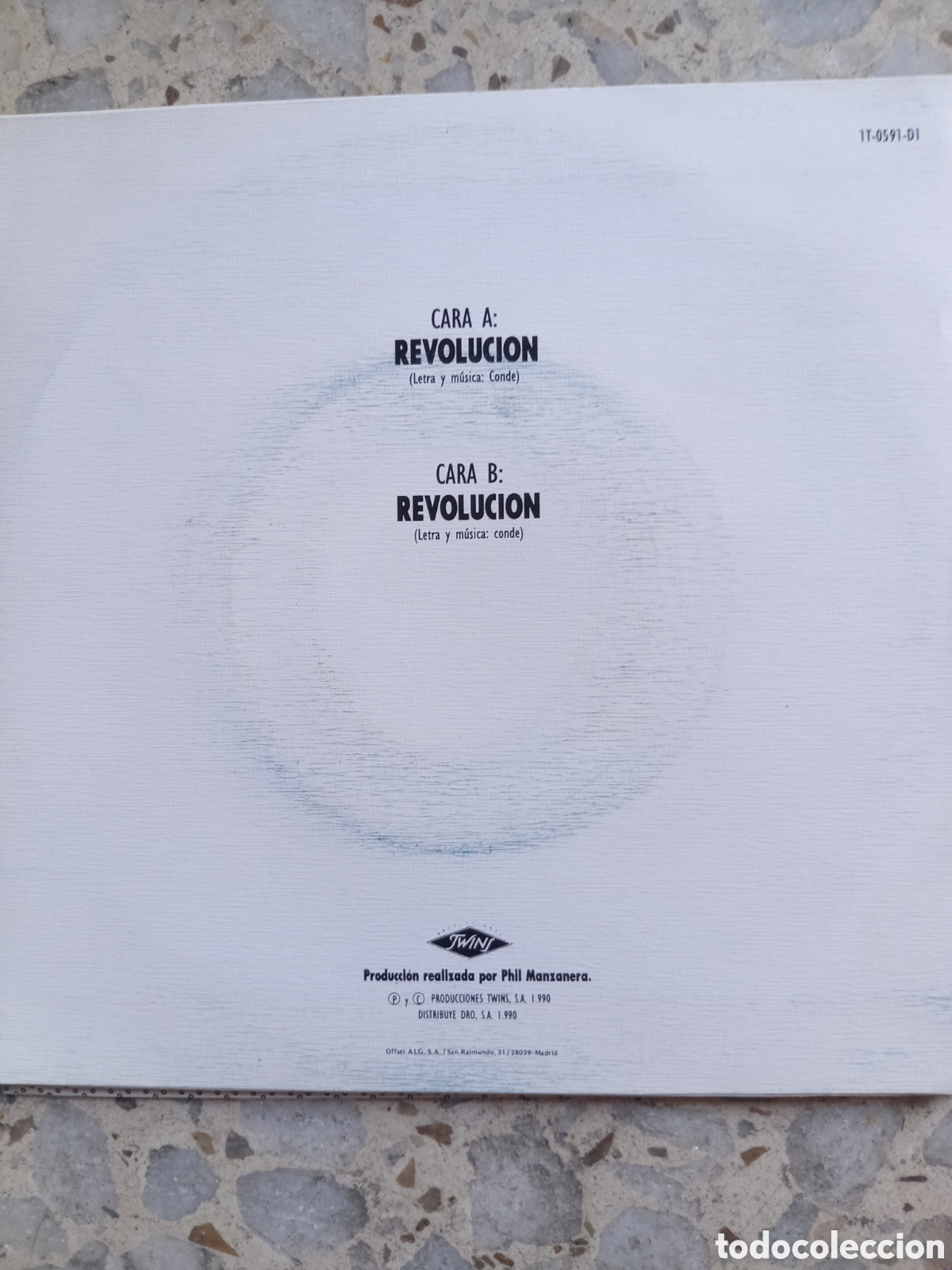 Discos de vinilo: SGL MOSQUITOS REVOLUCION 1990 - Foto 2