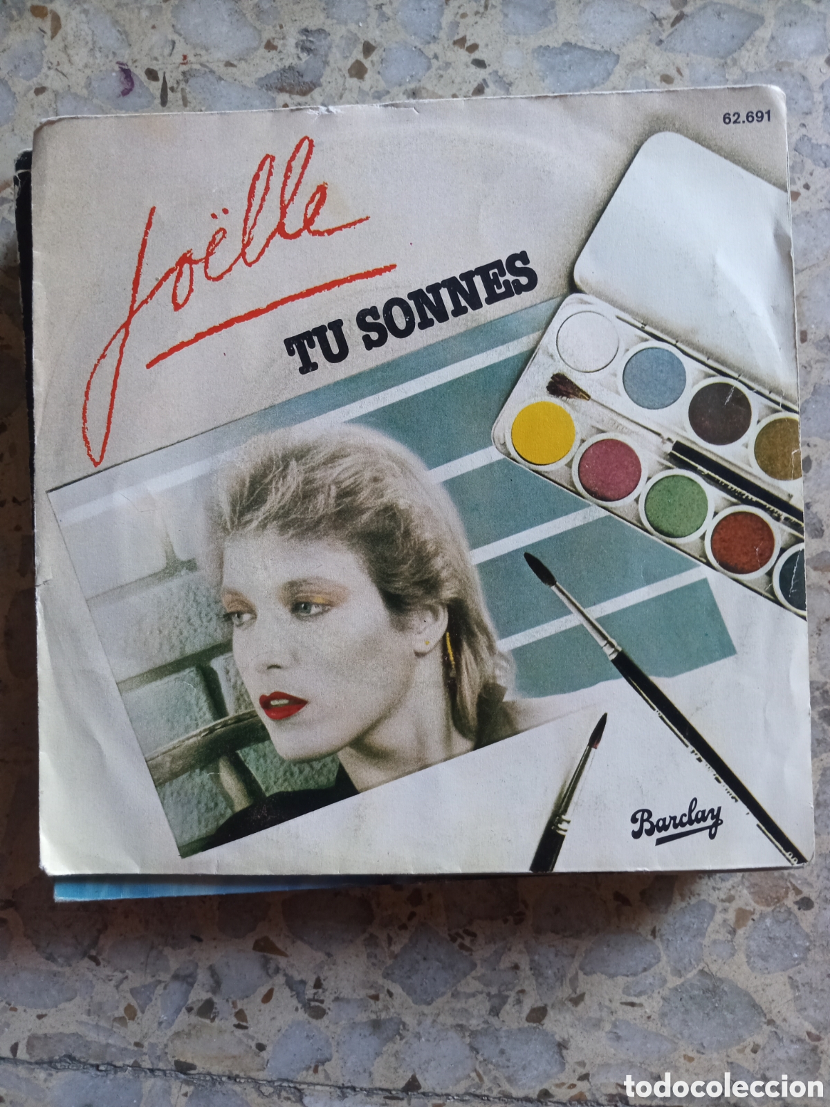 Disques de vinyle: SGL JOELLE TU SONNES 1980 FRANCIA