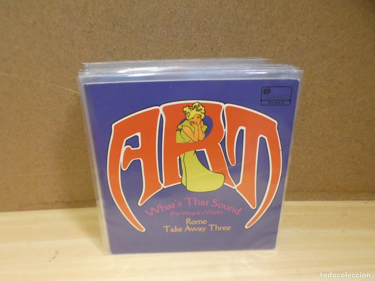 Vinyl-Schallplatten: ARKANSAS1980 BOXX593 VINILO 7 PULGADAS NUEVO ART WHAT'S THAT SOUND (FOR WHAT IT'S WORTH)