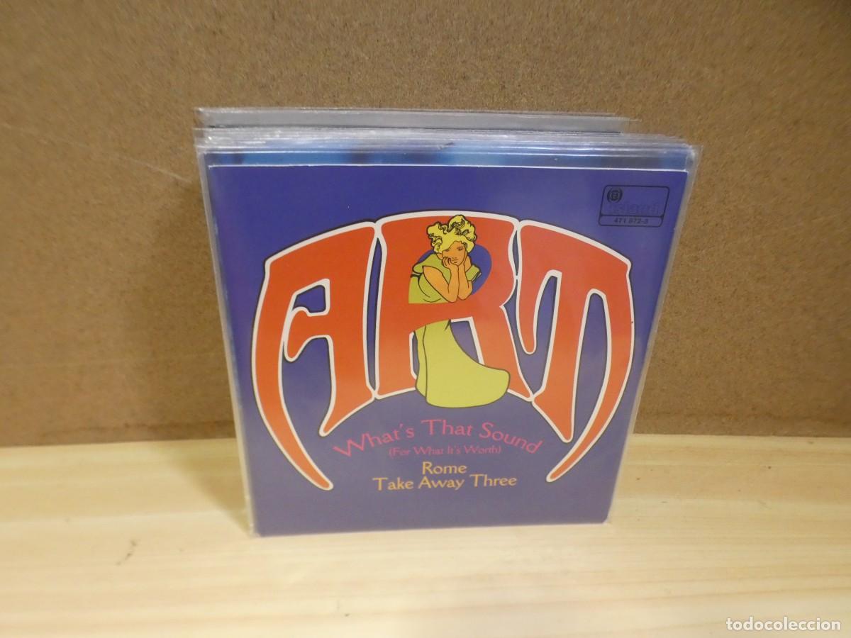Vinyl-Schallplatten: ARKANSAS1980 BOXX593 VINILO 7 PULGADAS NUEVO ART WHAT'S THAT SOUND (FOR WHAT IT'S WORTH)