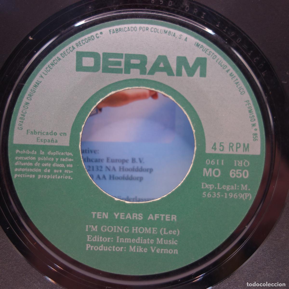 Discos de vinilo: TEN YEARS AFTER - IM GOING HOME - Foto 6