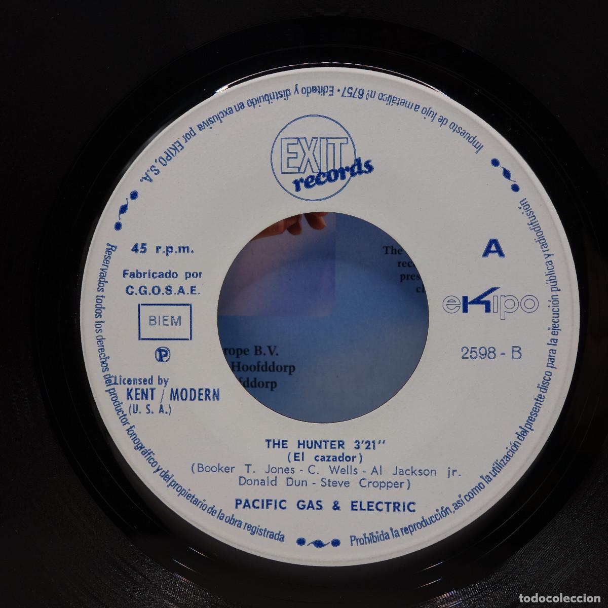 Discos de vinilo: PACIFIC GAS & ELECTRIC - THE HUNTER - Foto 4